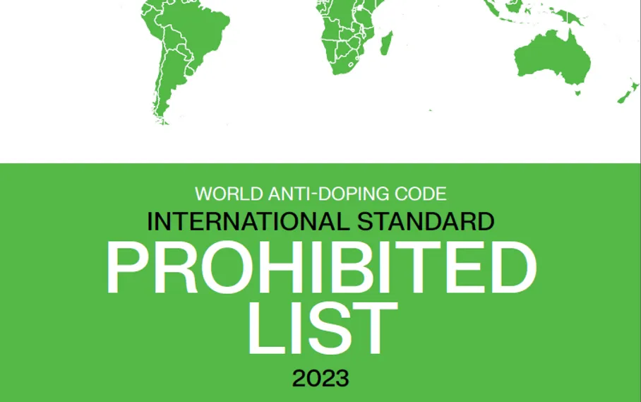 prohibited list
